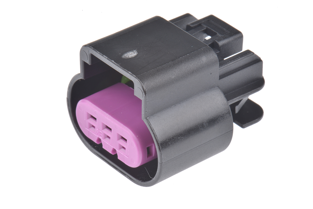 Delphi, GT 150 Automotive Connector Female Black Cable 3 Way Crimp Termination 13519047