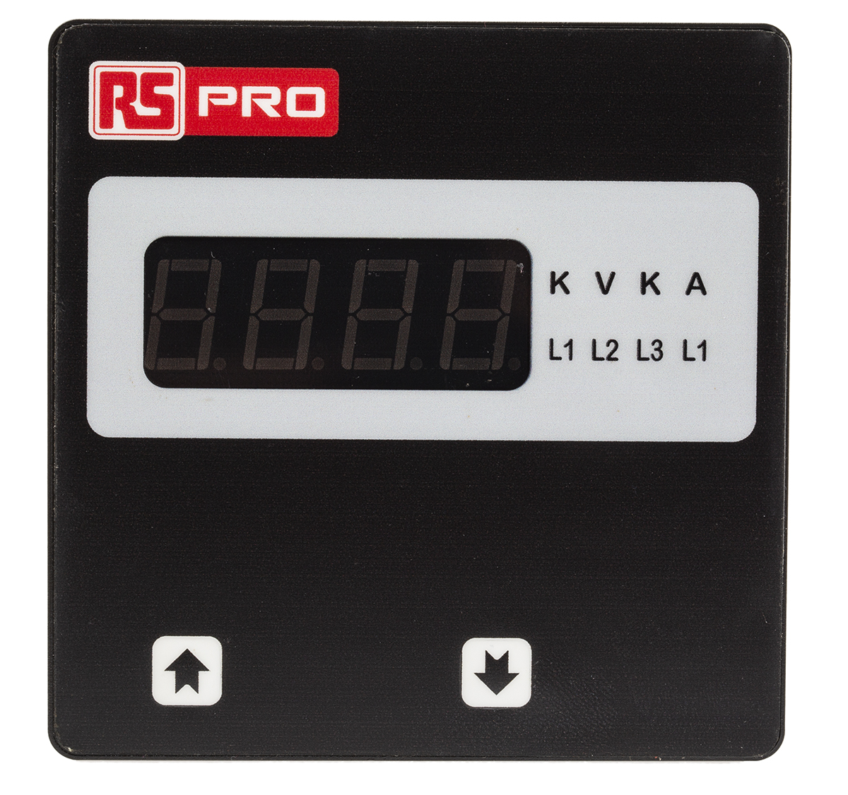RS PRO BT14 Series Digital Voltmeter AC, LED Display 4-Digits ±0.5 + 1 Digit %, 92 mm, 92 mm