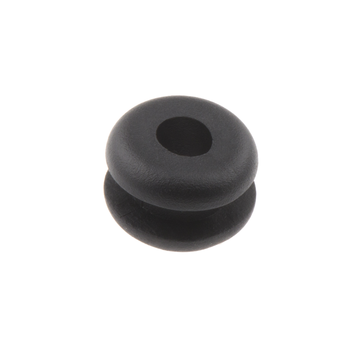 RS PRO PLIO Black Polyvinyl Chloride 5 mm Cable Grommet for 3 mm Cable Dia. for 3 mm Cable Dia.