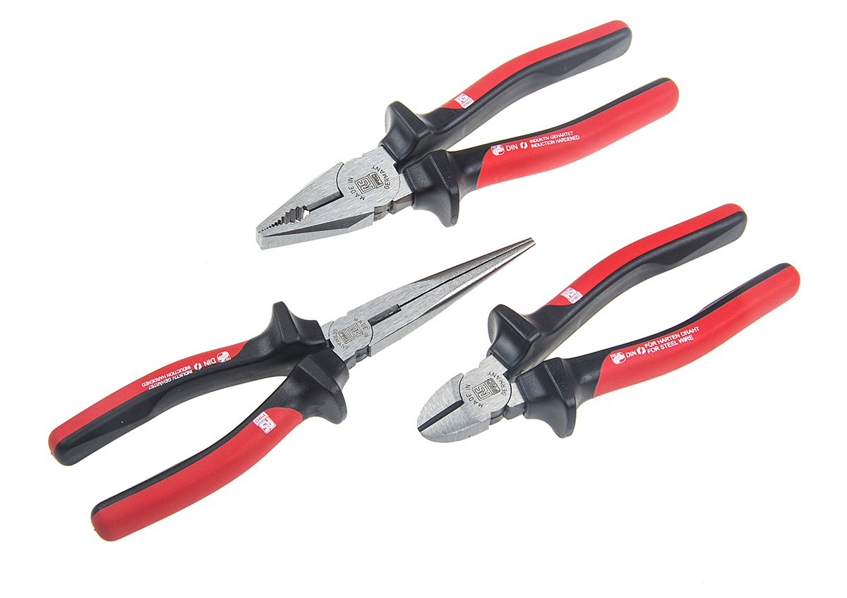 136-6994 RS PRO 3-Piece Plier Set