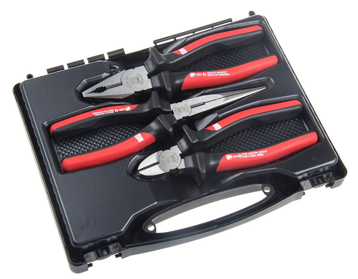 136-6994 RS PRO 3-Piece Plier Set