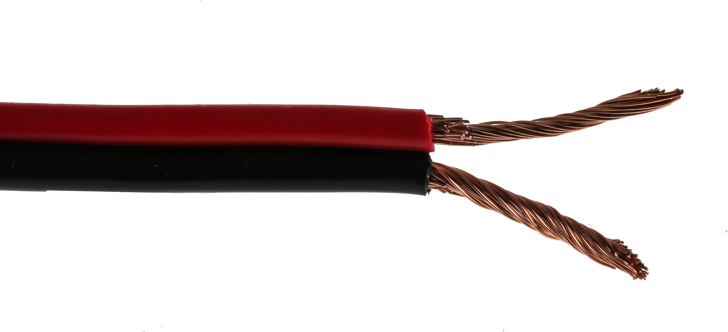 136-8134 RS PRO FHP Series 2 Core Audio Cable, 100 m, Red, Black