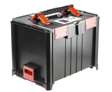 RS PRO SSC3 Plastic Waterproof Watertight Transit Case, 464 mm 335 mm 362 mm