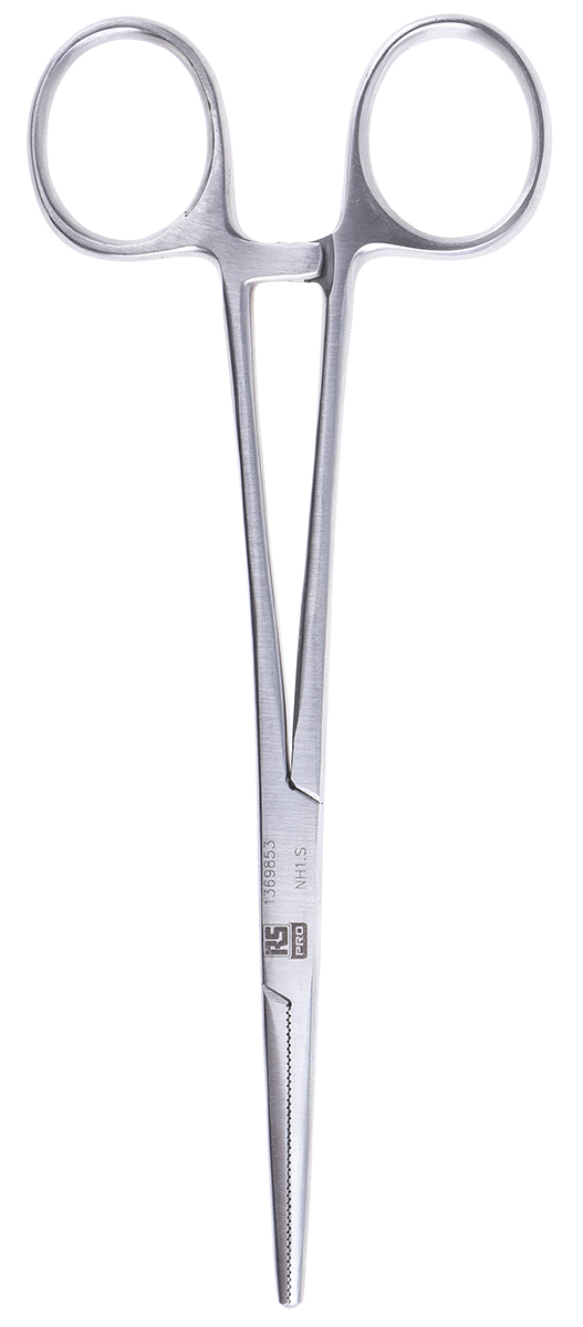 RS PRO 162 mm Stainless Steel Clamp Scissor