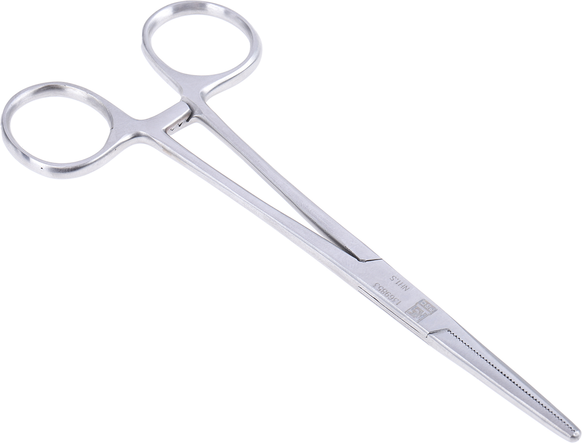 136-9853 RS PRO 162 mm Stainless Steel Clamp Scissor
