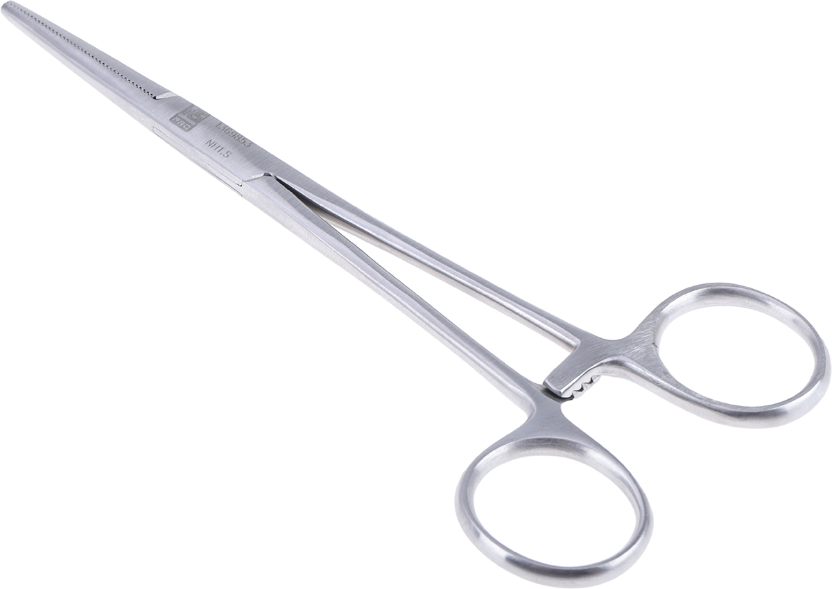 136-9853 RS PRO 162 mm Stainless Steel Clamp Scissor