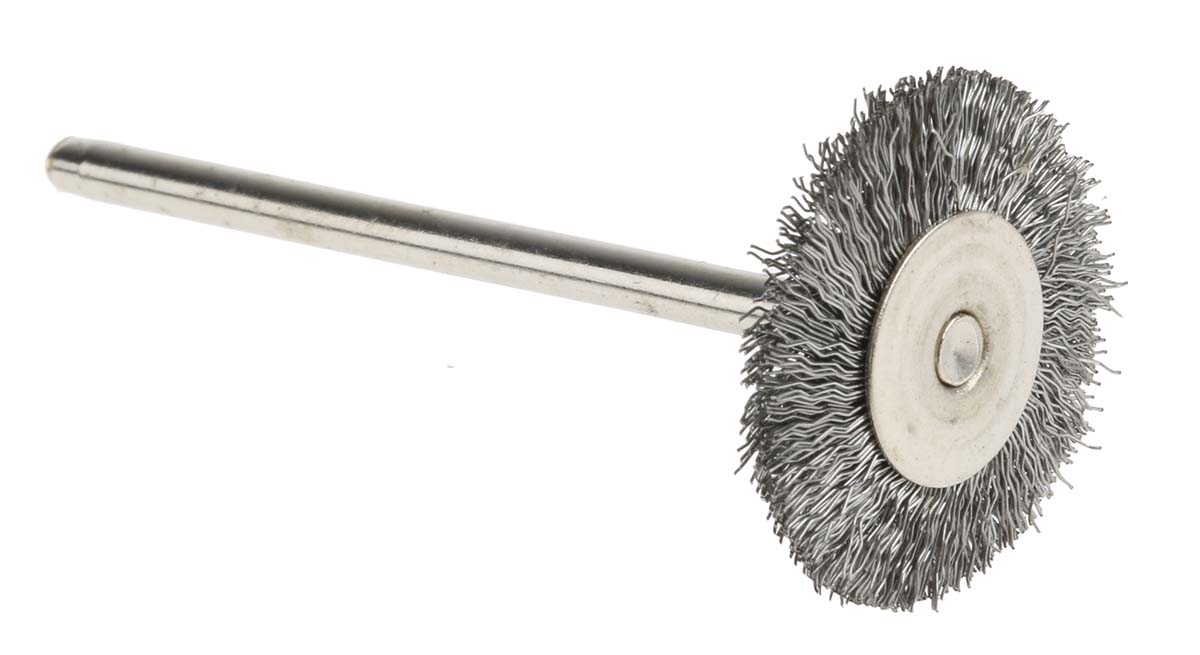 RS PRO Steel Knotted Wire Abrasive Brush, 21.6 mm Diameter