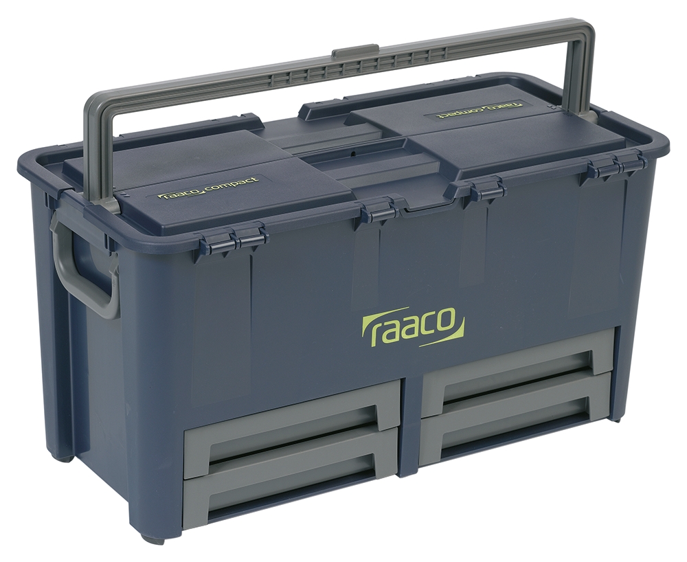Raaco 4 Drawer Plastic Tool Box 322 mm 621 mm 320mm