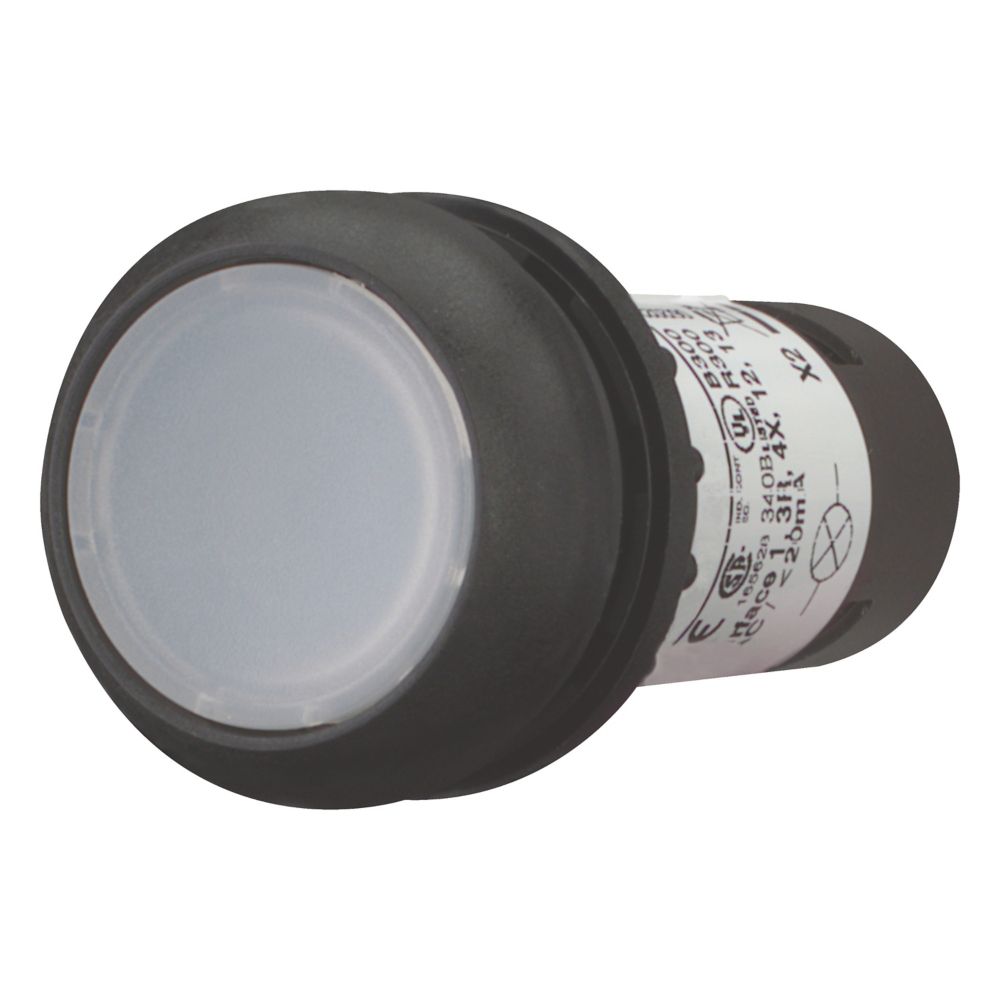 Eaton White Push Button Actuator