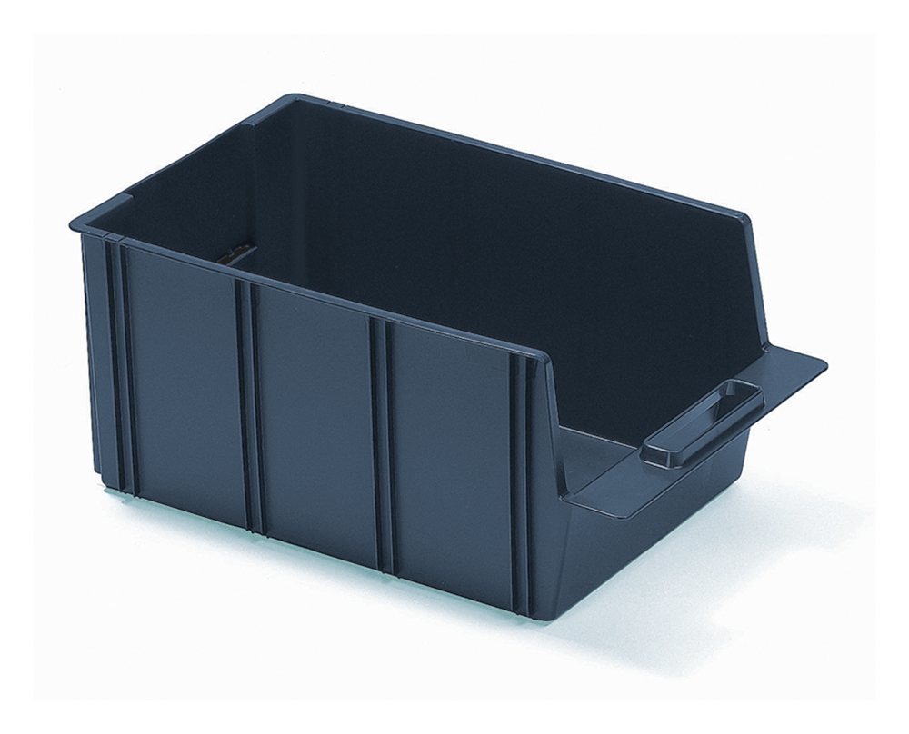 Raaco Polypropylene Storage Bin, 465 mm x 280 mm x 211 mm, Blue