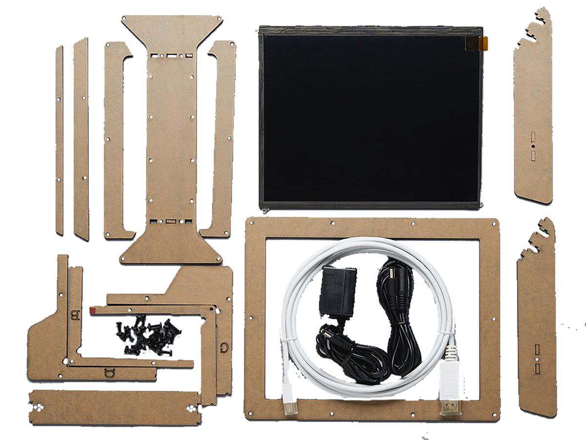 1652 Adafruit , Qualia DisplayPort Monitor 2048x1536 Resolution 9.7in LCD Display Development Kit