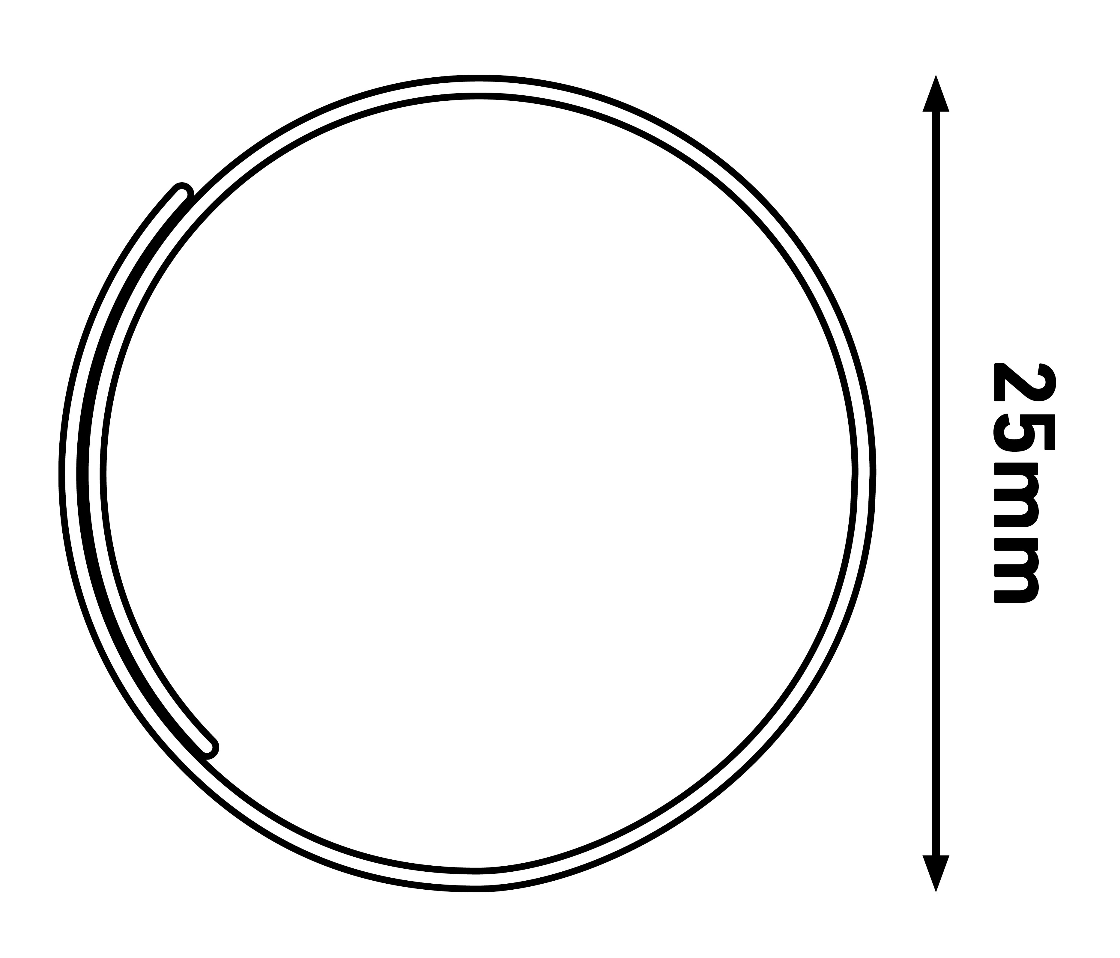 137-621 RS PRO 2.5 m White Cable Cover in Plastic, 25 mm ID