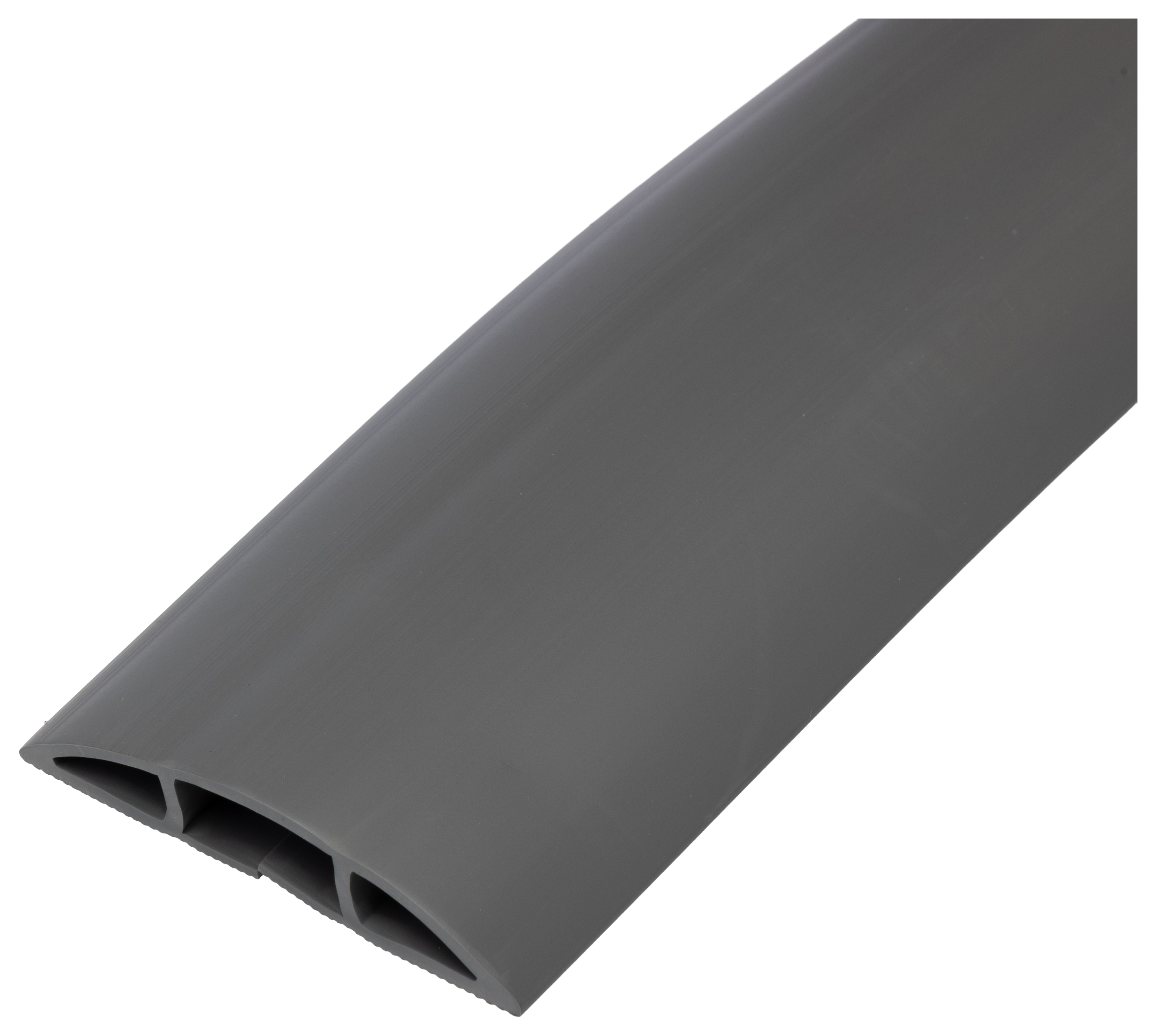 137-633 RS PRO 1.8 m Grey Cable Cover in Polyvinyl Chloride, 17 mm ID