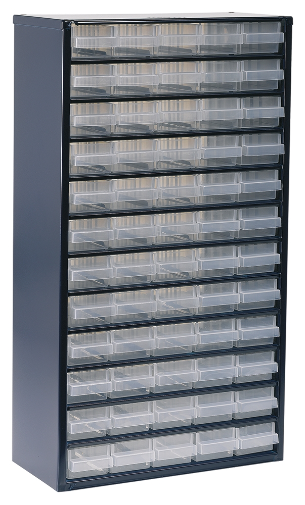 Raaco Drawer Storage Unit 60, Steel, 552 mm x 306mm x 150 mm, Blue