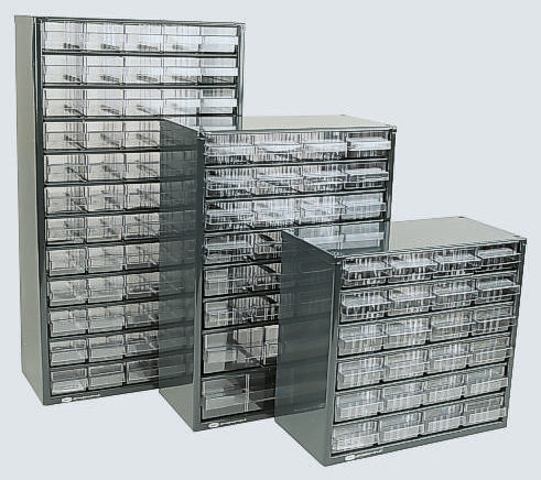 137539 Raaco Drawer Storage Unit 30, Steel, 283 mm x 306mm x 150 mm, Blue