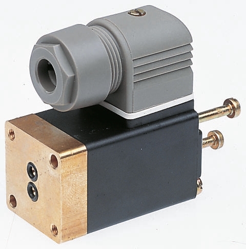 Burkert Solenoid Valve 138043, 2 Port, NC, 24V dc, M5