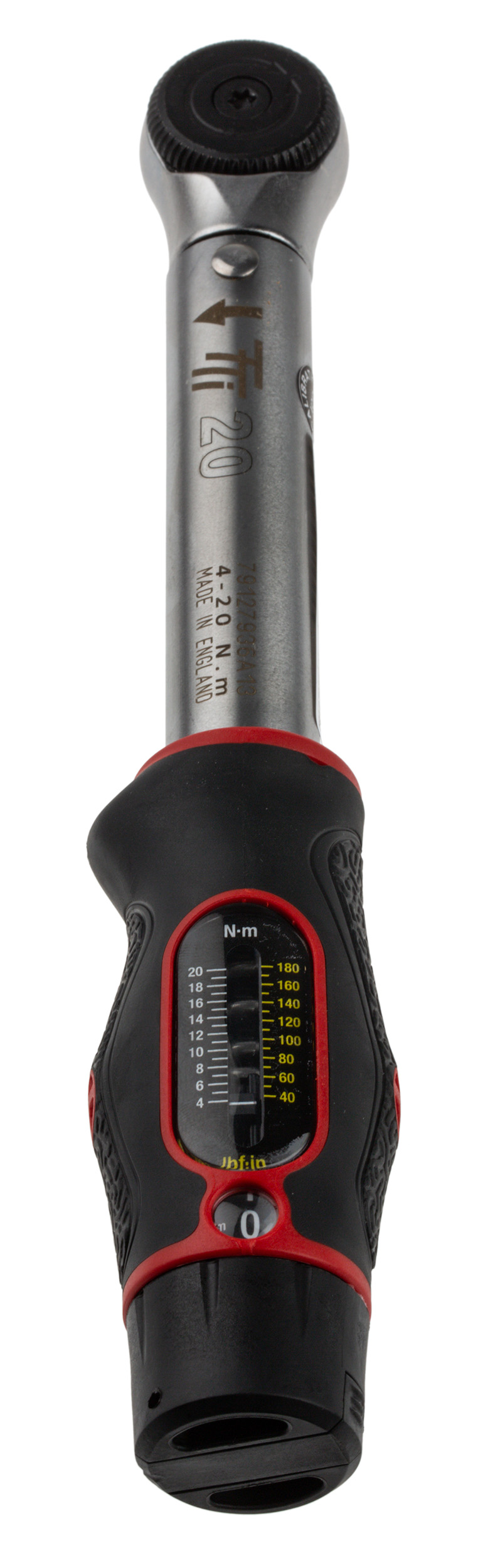 Norbar Torque Tools Click Torque Wrench, 4 to 20 nm, 1/4 in Drive, Square Drive, 230mm Overall
