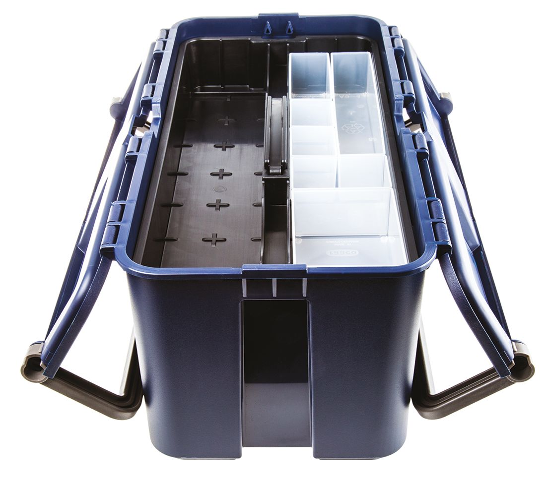 138468 Raaco Plastic Tool Box 190 mm 474 mm 190mm