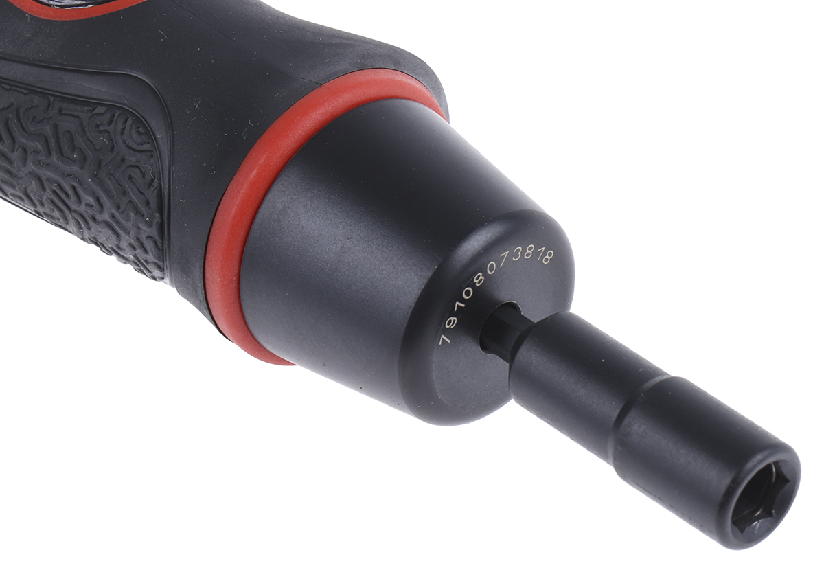 13852 Norbar Torque Tools Adjustable Torque Screwdriver, 1.2 to 6 Nm, 1/4 in Drive, RSCAL