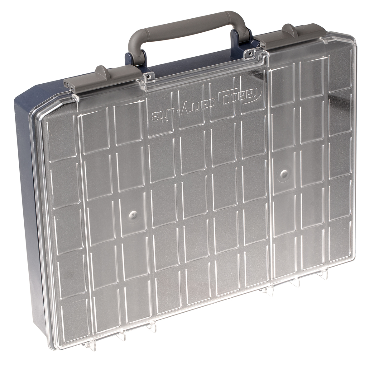 Raaco Blue Polycarbonate, Polypropylene Compartment Box, 80 mm x 415mm x 330 mm