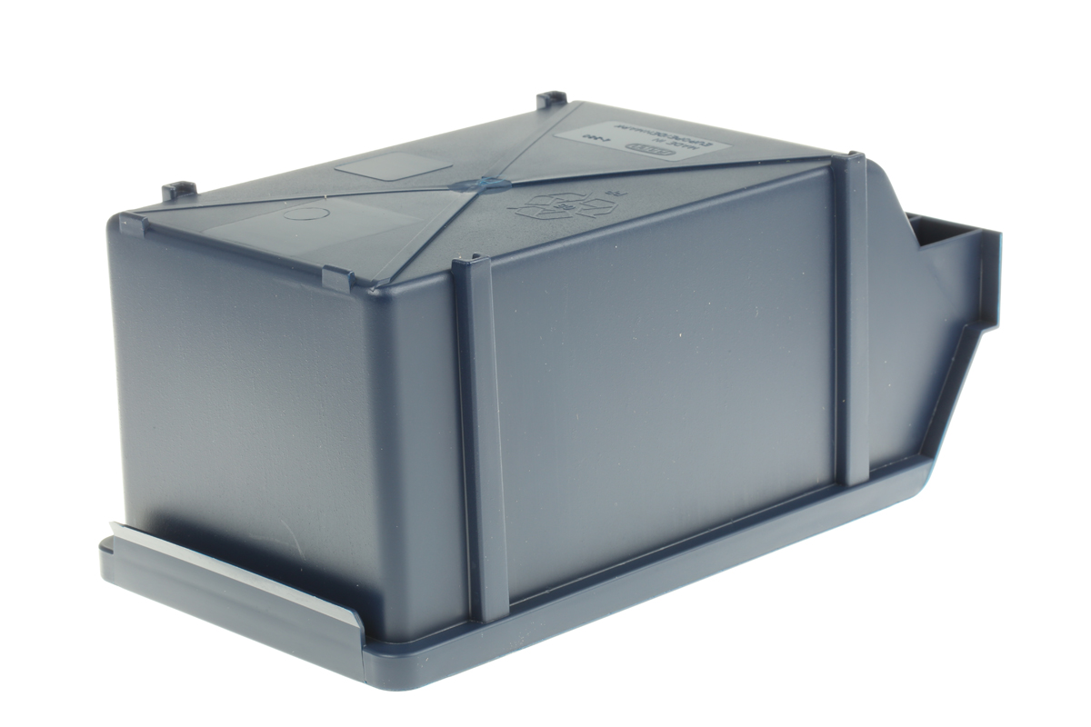 138833 Raaco Polypropylene Storage Bin, 225 mm x 125 mm x 100 mm, Blue