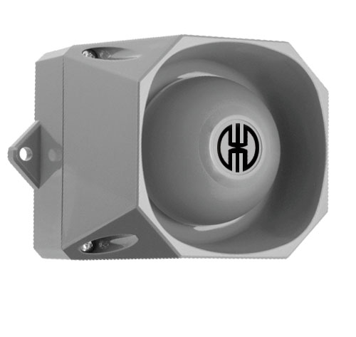 Werma 139 Series Electronic Sounder Wall, IP66, DC 60V, 32-Tone 105 dB @ 1m