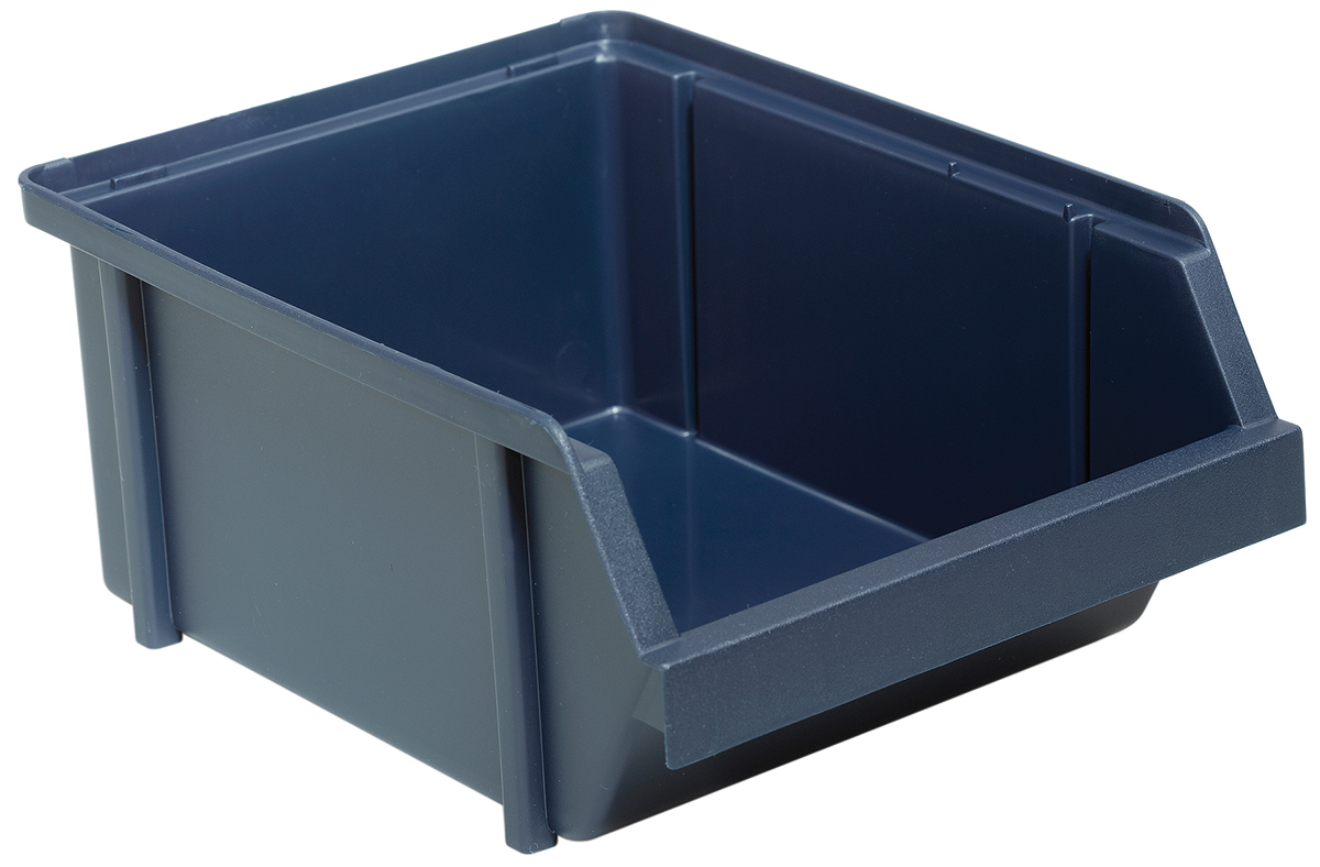 139182 Raaco Polypropylene Storage Bin, 184 mm x 1040 mm x 440 mm, Galvanised