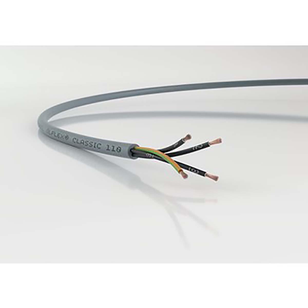 Lapp ÖLFLEX CLASSIC 110 Control Cable, 12 Cores, 1 mm², YY, Unscreened, 50m, Grey PVC Sheath, 17 AWG
