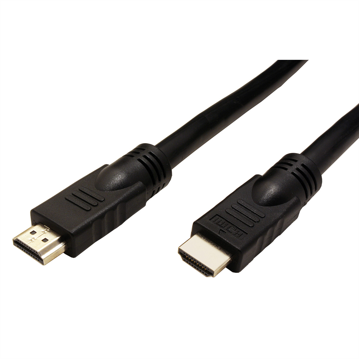 Roline, 10 m 4K HDMI Cable, - Male Plug to Male HDMI, Black