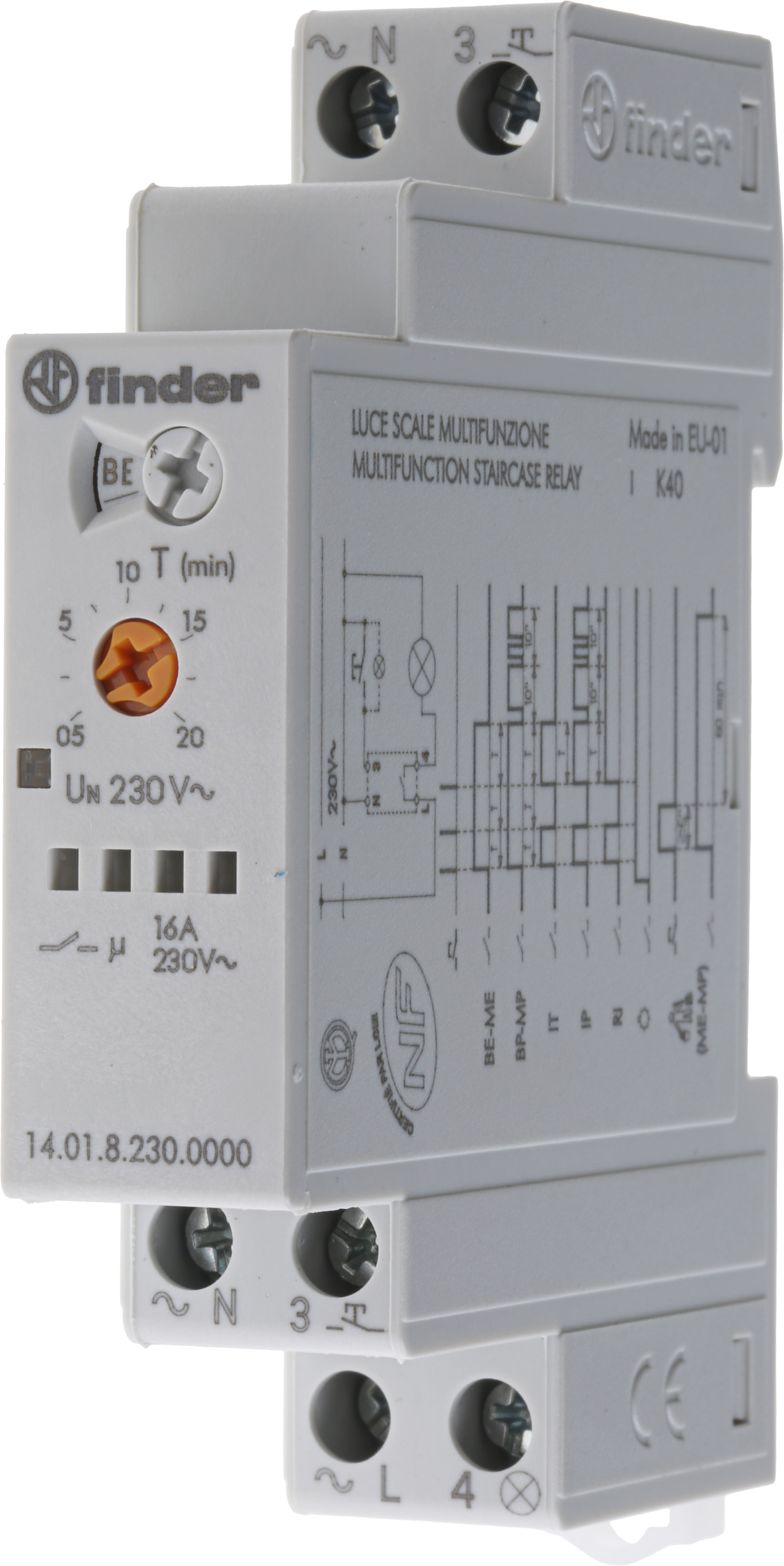 Finder 14 Staircase Timer 230V