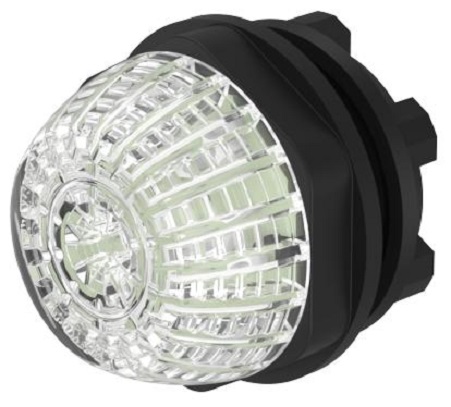 EAO White Indicator Lamp, 24V ac/dc, 33.5 mm Diameter