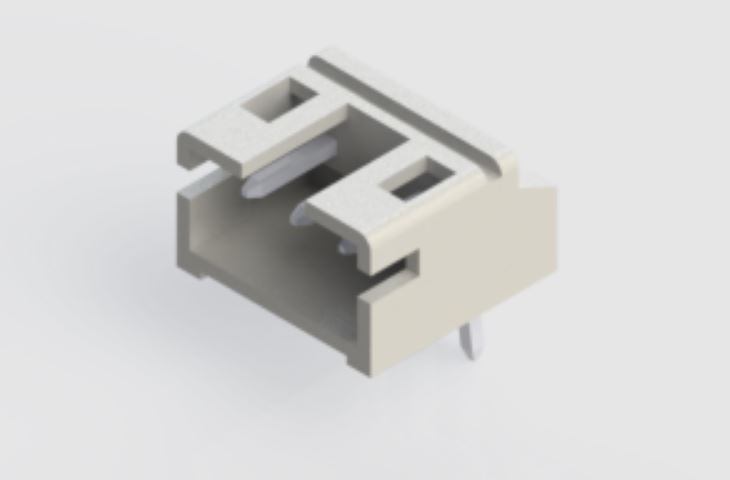 EDAC 140 Series Right Angle Through Hole PCB Header, 3 Contact(s), 2 mm Pitch, 1 Row, Shrouded