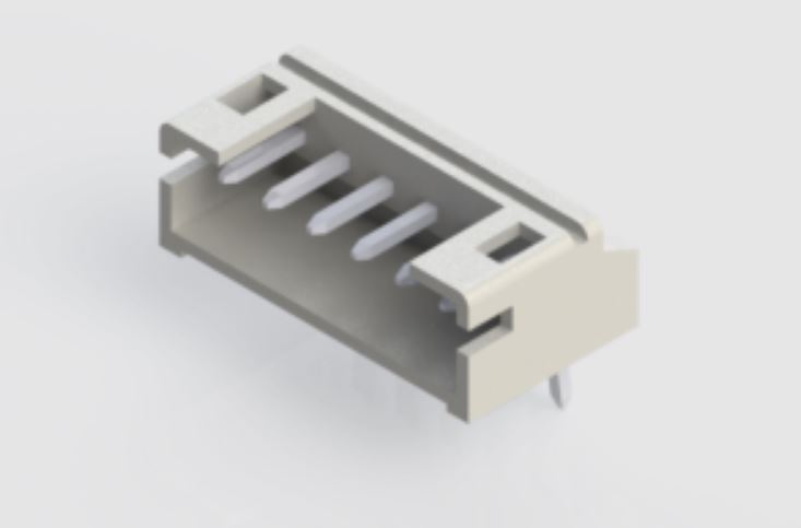 EDAC 140 Series Right Angle Through Hole PCB Header, 6 Contact(s), 2 mm Pitch, 1 Row, Shrouded