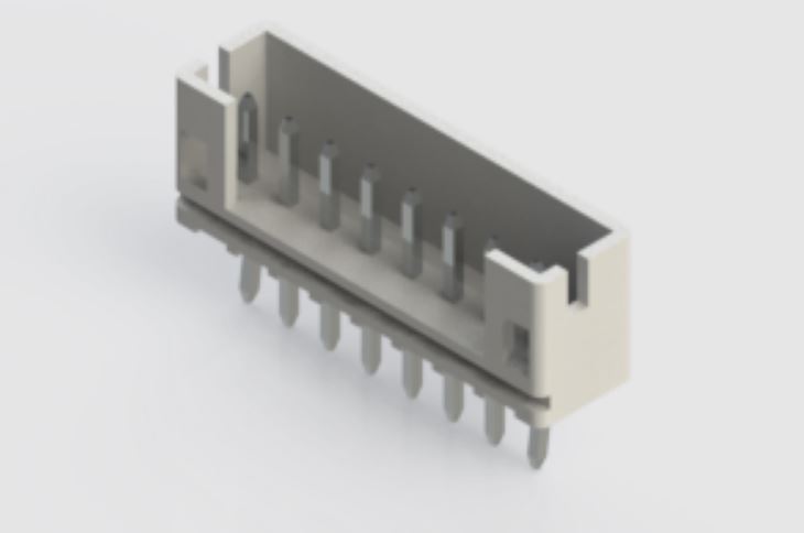 EDAC 140 Series Vertical Through Hole PCB Header, 8 Contact(s), 2 mm Pitch, 1 Row, Shrouded