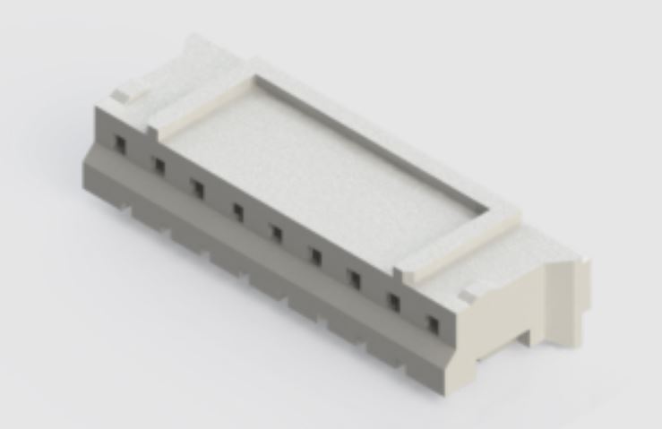 EDAC Female Crimp Connector Housing,  2 mm Pitch,  9 Way,  1 Row Top Entry