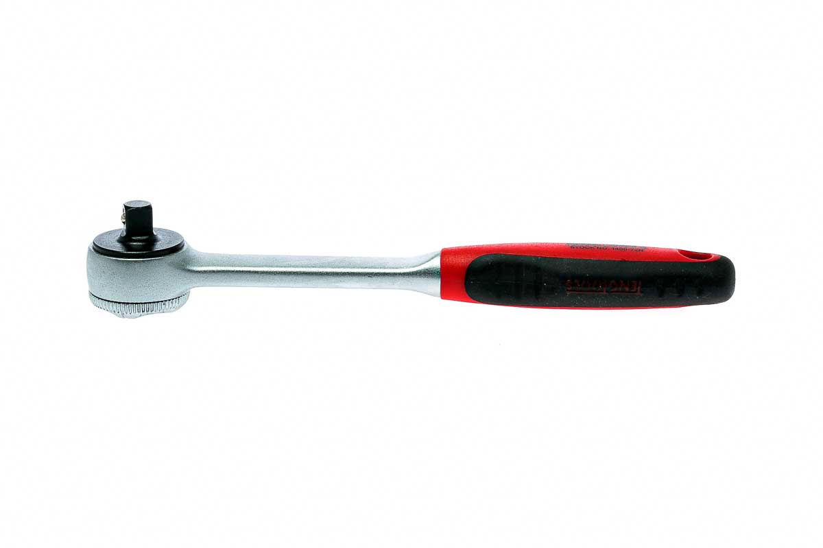 Teng Tools 1/4 in Ratchet with Ratchet Handle, 26mm Overall