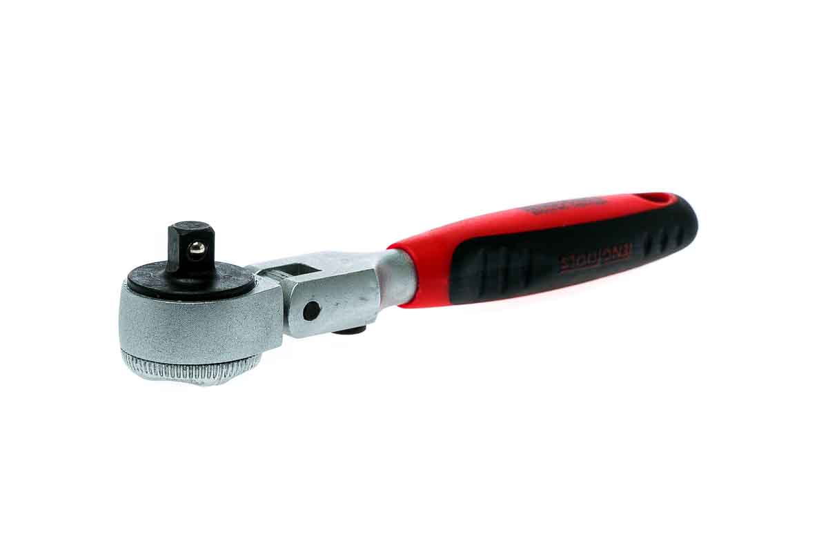 1400-72sn Teng Tools 1/4 in Ratchet with Bi-Material Handle, 173mm Overall