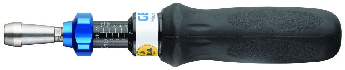 Gedore Torque Screwdriver Hexagon Torque Screwdriver, 4 to 9 Nm, 1/4 in Drive ESD Safe, ±6 % Accuracy