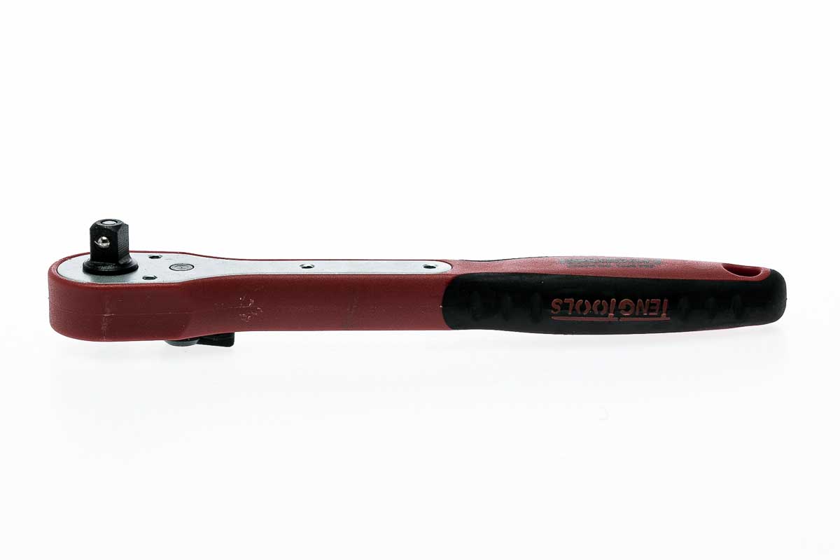 Teng Tools 1/4 in Ratchet with Ratchet Handle, 26mm Overall