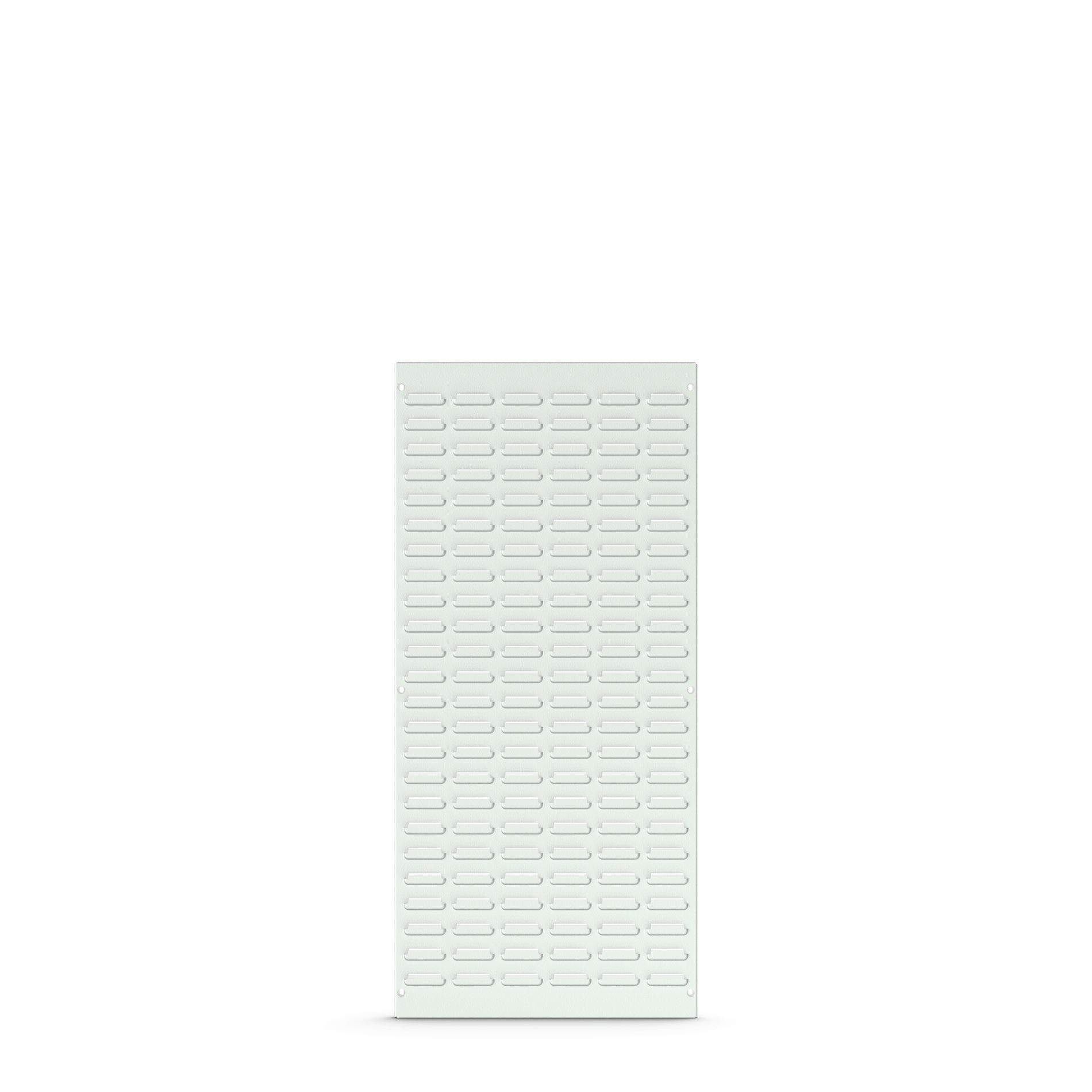 Bott Steel Louvre Panel Storage Unit, 457 mm x 19 mm x 991 mm, Light Grey