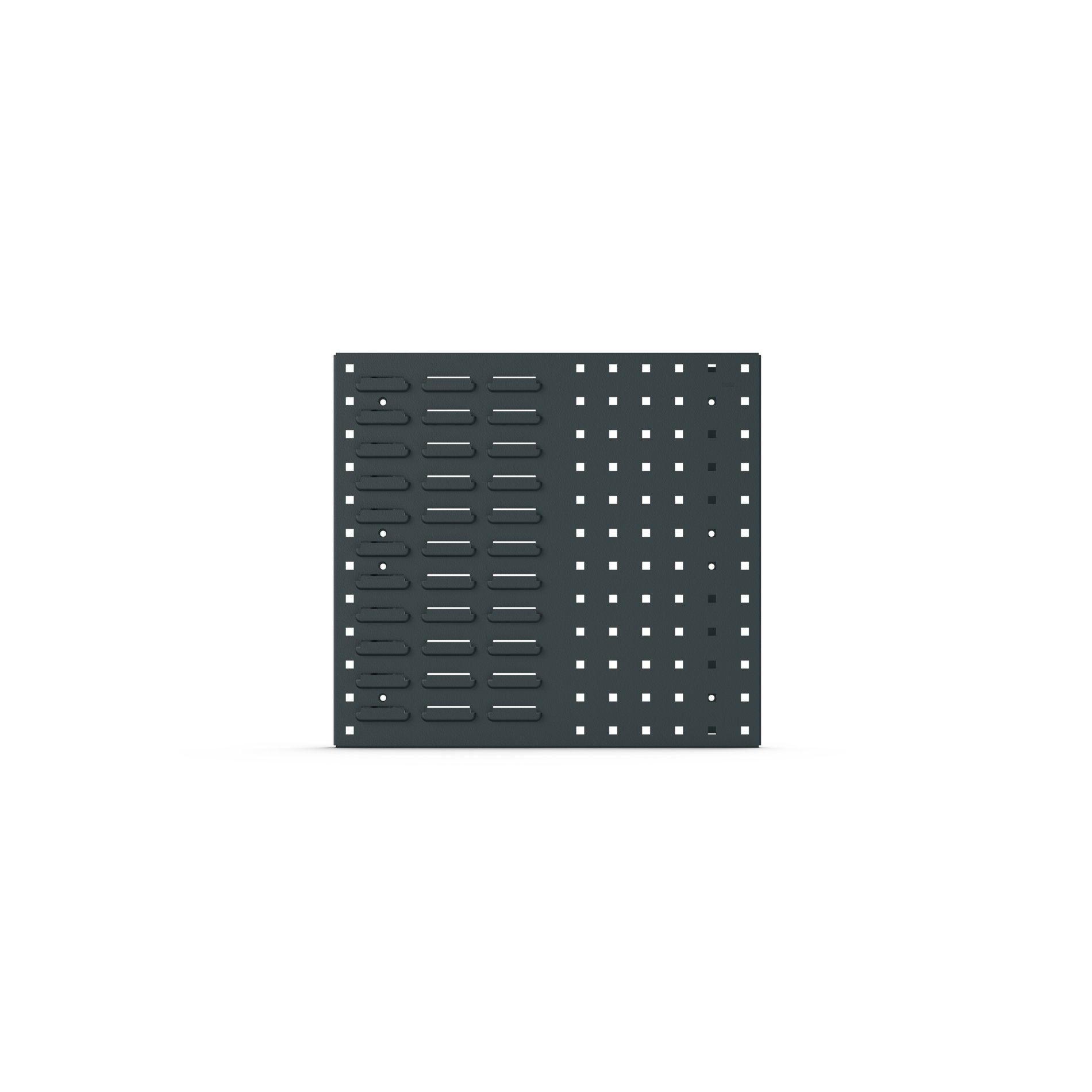 Bott Steel Louvre Panel Storage Unit, 19 mm x 495 mm x 457 mm, Anthracite