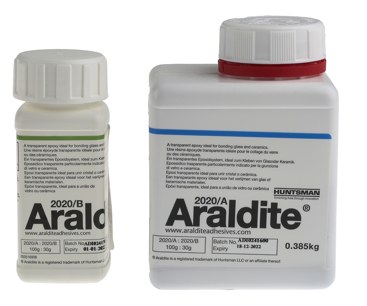 Araldite Araldite 2020 Liquid Adhesive, Transparent, 500 g