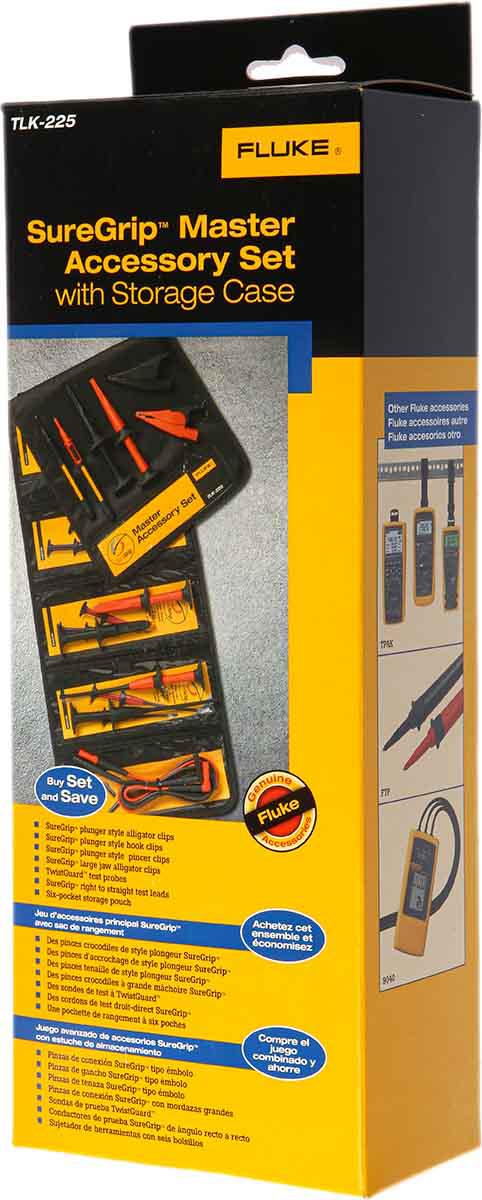 tlk-225-1 Fluke TLK-225-1 Test Lead Kit, CAT II, CAT III, CAT IV