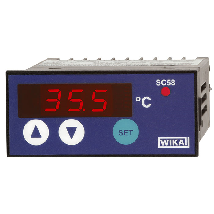 WIKA SC58 Panel Mount PID Temperature Controller Relay 230V ac Temperature Controller