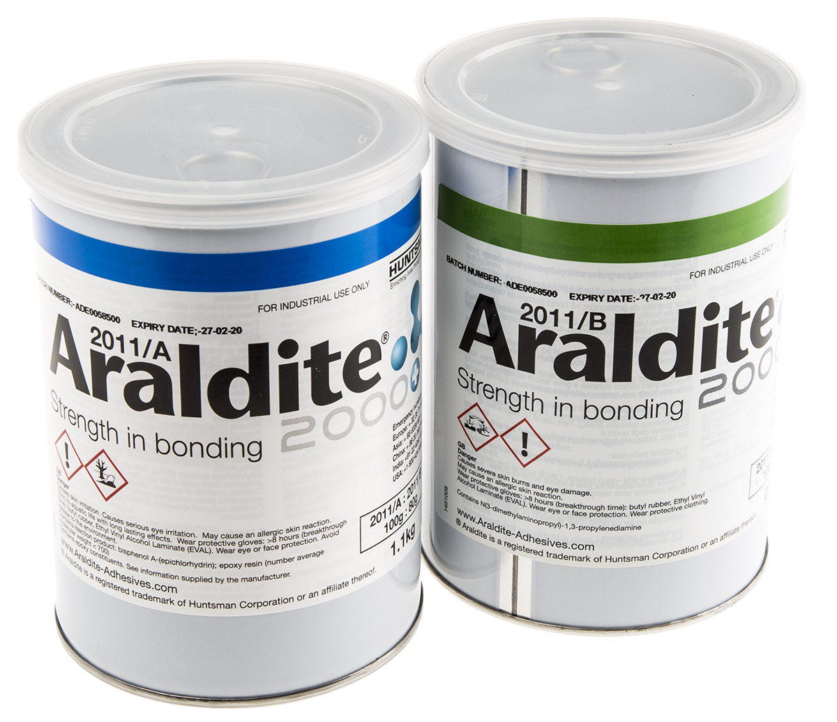 Araldite Araldite 2011 Paste Adhesive, Yellow, 2 kg