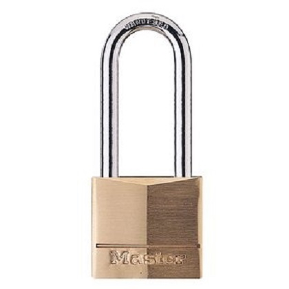 Master Lock Padlock Brass Padlock, 6 mm Shackle, 51 mm Body