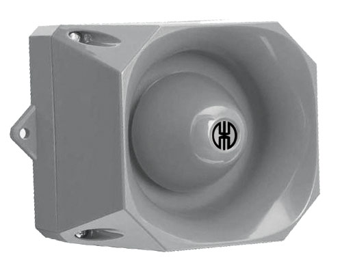 Werma WM 32 tne 115-230VAC GY Series Electronic Sounder Wall, IP66, AC 230V ac, 32-Tone 110 dB @ 1m