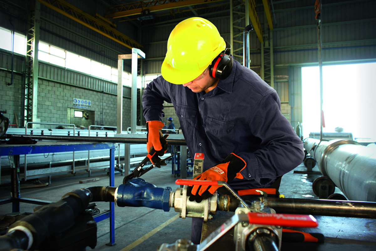 1410 Bahco Pipe Wrench, 320 mm Overall, 1 in Jaw Capacity, Plastic Handle Non-Sparking