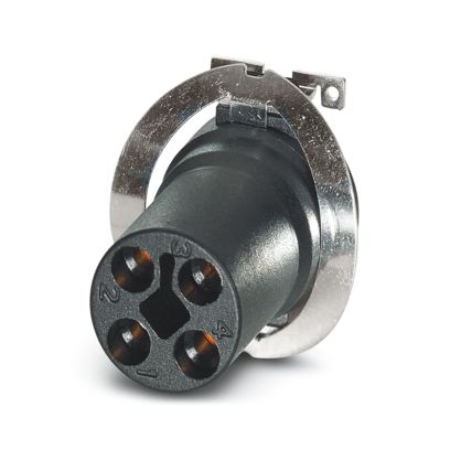 Phoenix Contact Female Circular Connector Insert size M12 4 Way for use with For Circular Connector Inserts