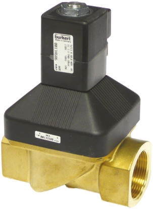 Burkert Solenoid Valve 141246, 2 Port, NC, 230V ac